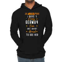 German Oma Deutschland Grandmother Germany Grandchildren Lightweight Hoodie | Artistshot