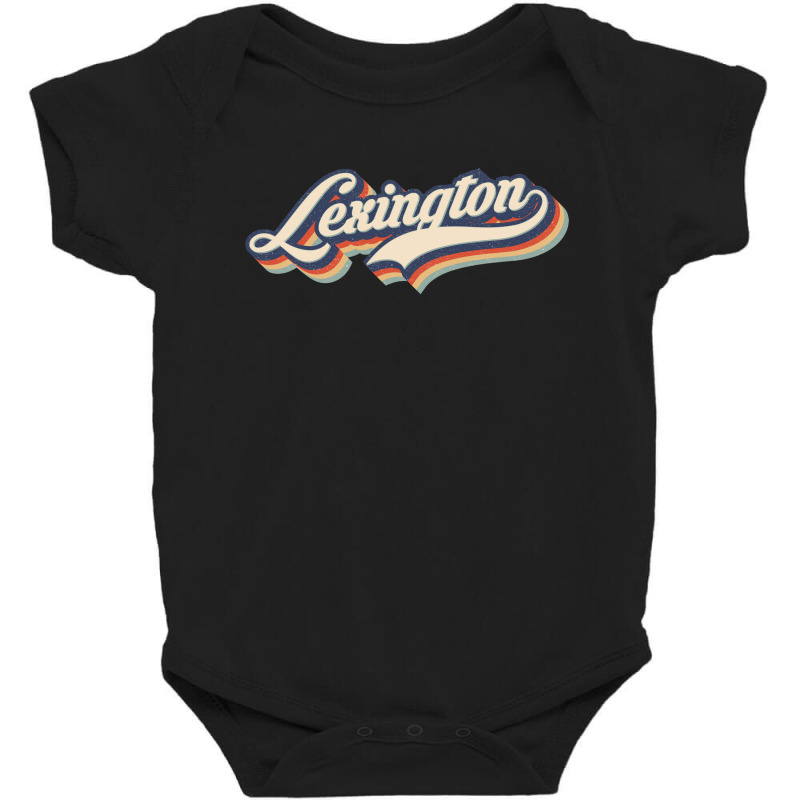 I Love Lexington City Usa Retro Vintage Baby Bodysuit | Artistshot