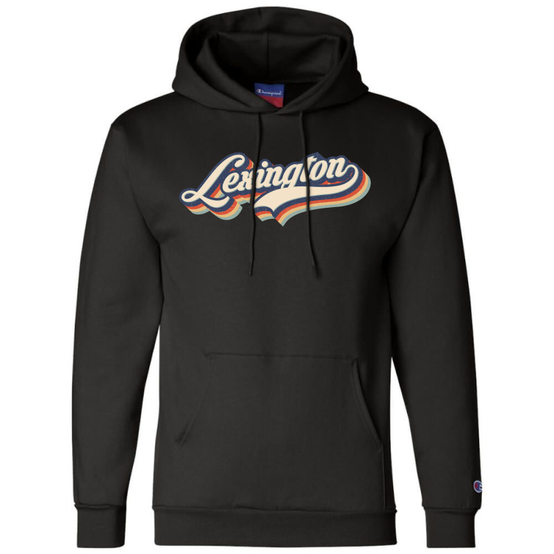 I Love Lexington City Usa Retro Vintage Champion Hoodie | Artistshot