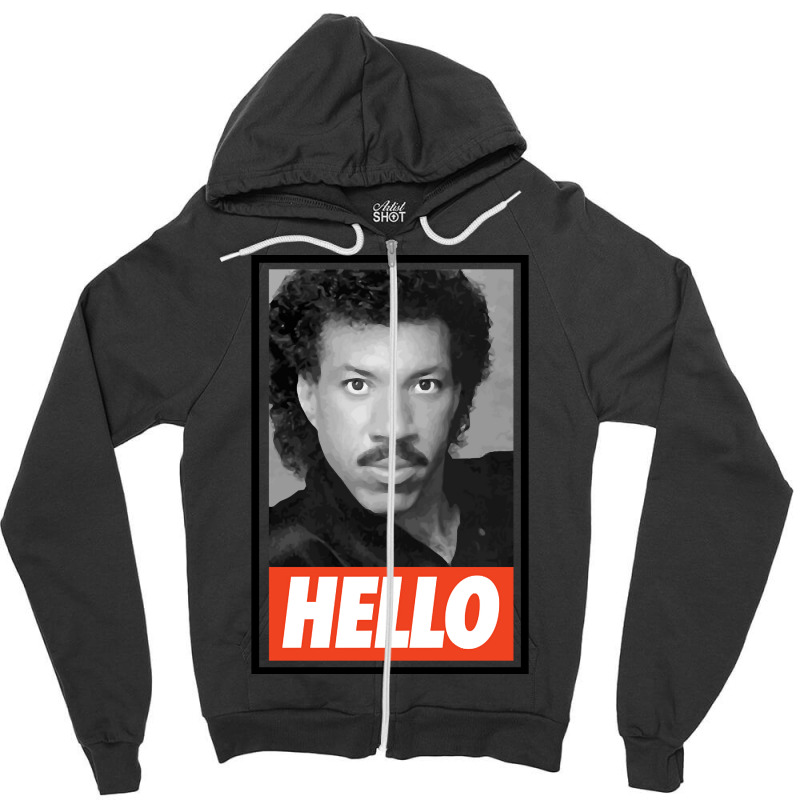 Hello Zipper Hoodie by Kosdapen517 | Artistshot