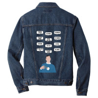 Buster Bluth Hey Quotes Men Denim Jacket | Artistshot