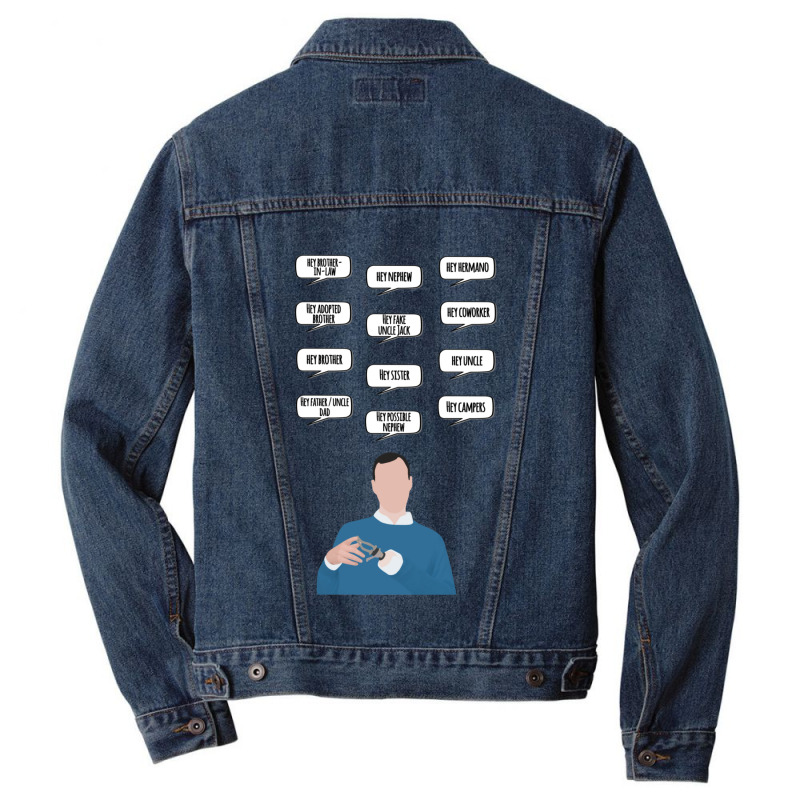 Buster Bluth Hey Quotes Men Denim Jacket by cm-arts | Artistshot