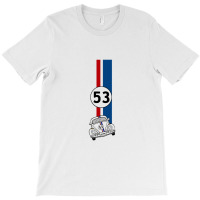 Herbie Vintage Look 53 Car Race Number Graphic T-shirt | Artistshot