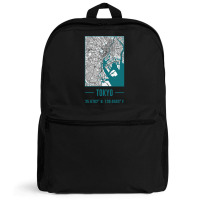 Tokyo Minimalist City Map, Tokyo Diy City Map Backpack | Artistshot