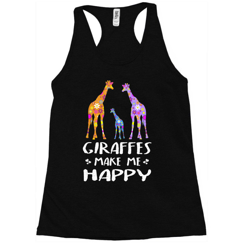 Cute Giraffe Animal Lover Gifts Fun Meme Saying Giraffe Racerback Tank by bummercaught | Artistshot