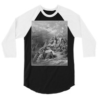 Gustave Doré History Of The Crusades Battle Scene In Jaffa 3/4 Sleeve Shirt | Artistshot