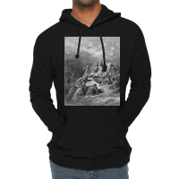 Gustave Doré History Of The Crusades Battle Scene In Jaffa Lightweight Hoodie | Artistshot