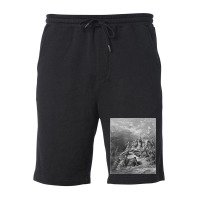 Gustave Doré History Of The Crusades Battle Scene In Jaffa Fleece Short | Artistshot