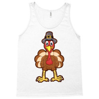 Funny Thanksgiving Turkey 2020 Cute Pilgrim Turkey Day Gift Tank Top | Artistshot