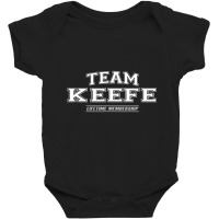 Team Keefe Proud Family Surname, Last Name Baby Bodysuit | Artistshot