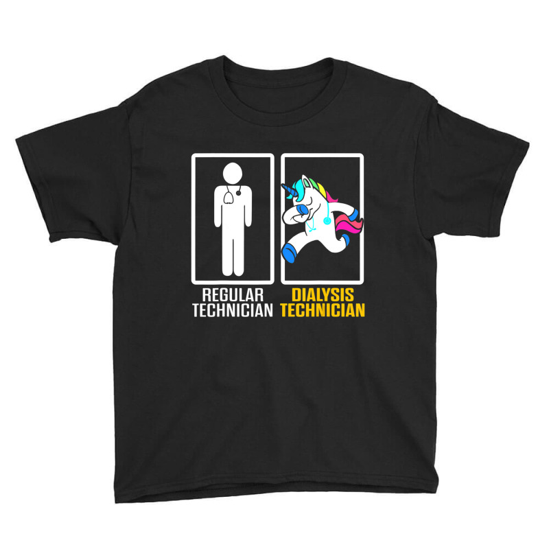 Dialysis Technician Unicorn Nephrology Tech Youth Tee by cm-arts | Artistshot