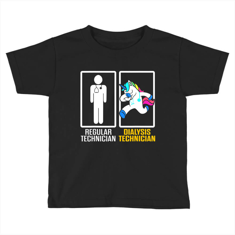 Dialysis Technician Unicorn Nephrology Tech Toddler T-shirt by cm-arts | Artistshot