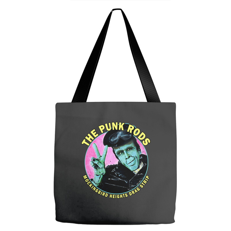 Herman Munster The Punk Rods Tote Bags | Artistshot