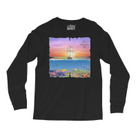 Sailing Ship T  Shirt Sunset Sail T  Shirt Long Sleeve Shirts | Artistshot