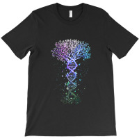 Dna Tree Life Earth Genetics Biologist Science Gift T-shirt | Artistshot