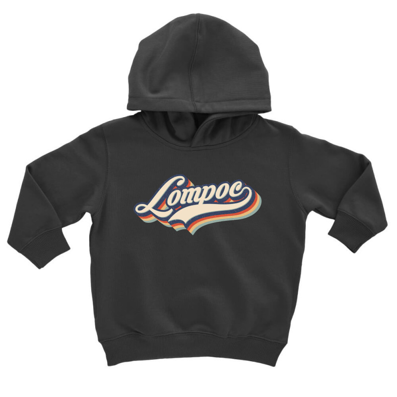 I Love Lompoc City Usa Retro Vintage Toddler Hoodie | Artistshot