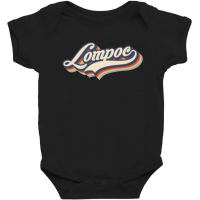 I Love Lompoc City Usa Retro Vintage Baby Bodysuit | Artistshot