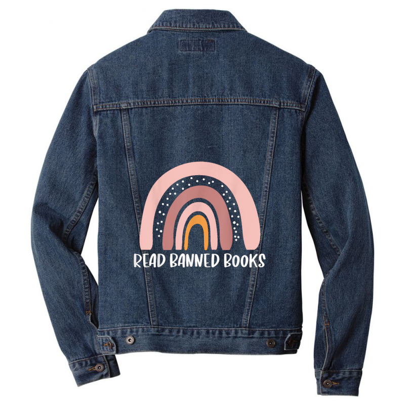 Read Banned Books Men Denim Jacket by Ariannajamie | Artistshot