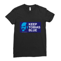 Keep Tobias Blue Ladies Fitted T-shirt | Artistshot