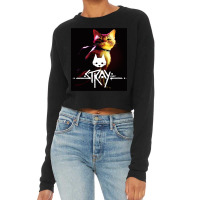 Cat Stray Cropped Sweater | Artistshot