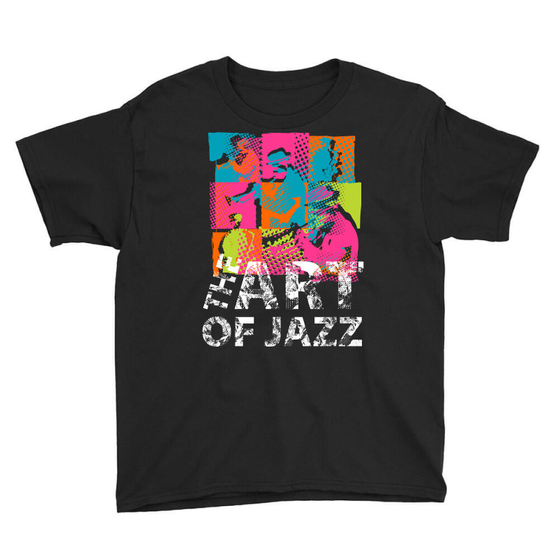 Modern Art Jazz Theme Youth Tee by Kandurip541 | Artistshot