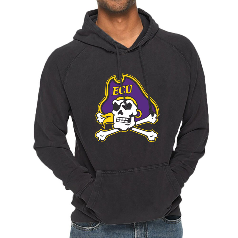 East Carolina Pirates Vintage Hoodie by Ariannajamie | Artistshot