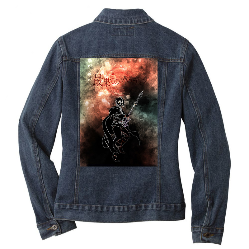 Faraway Paladin Awakening Ladies Denim Jacket by Irene West | Artistshot