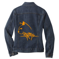 Stray Game Ladies Denim Jacket | Artistshot