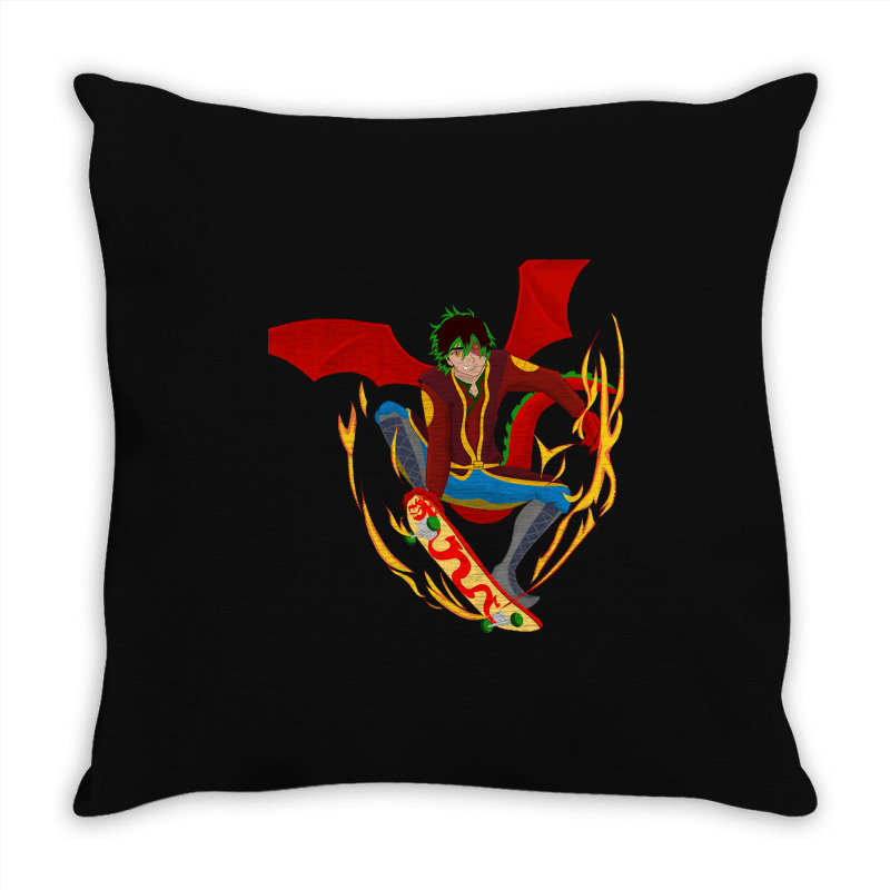 Macdaddy Dragon Lord Throw Pillow | Artistshot