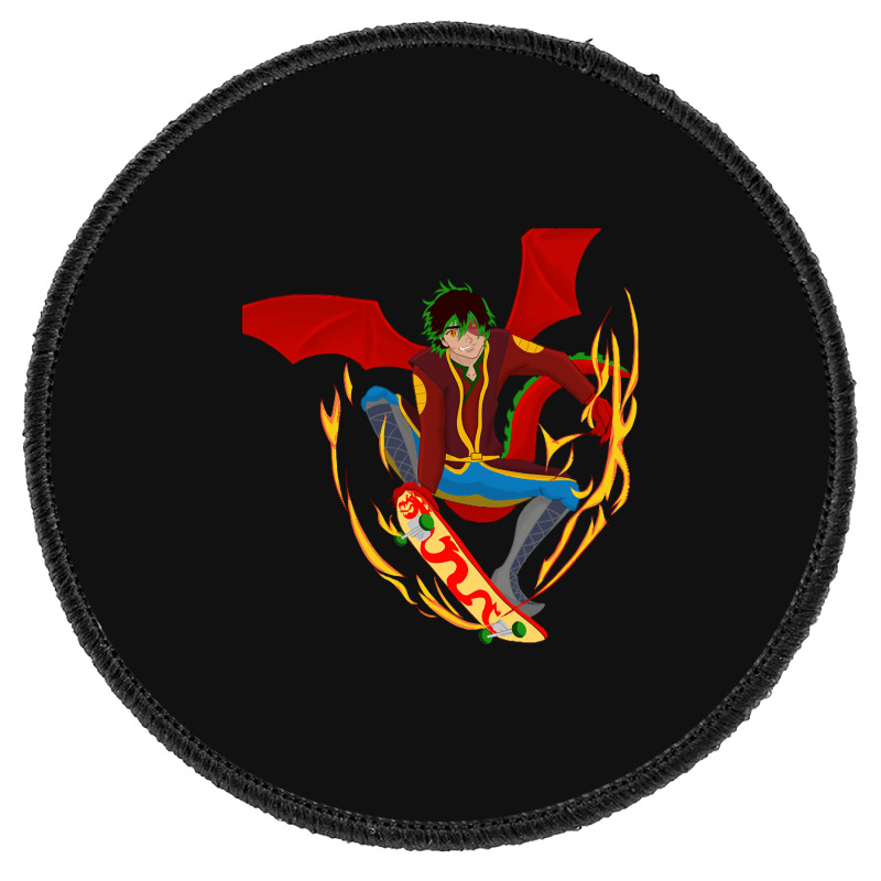 Macdaddy Dragon Lord Round Patch | Artistshot