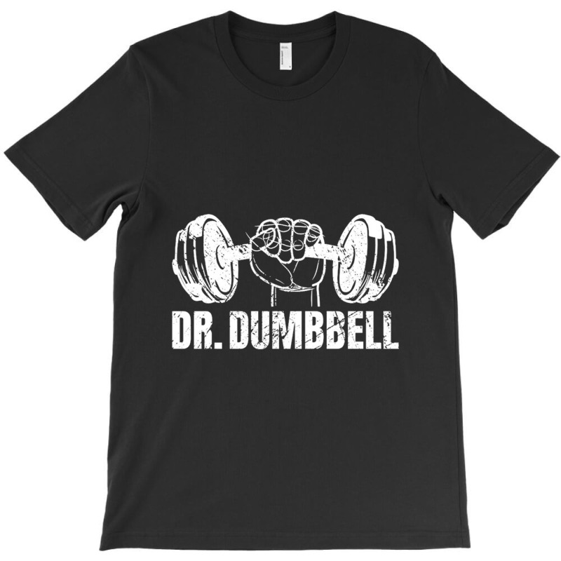 Weightlifting   Dr. Dumbbell T-Shirt by Ariannajamie | Artistshot