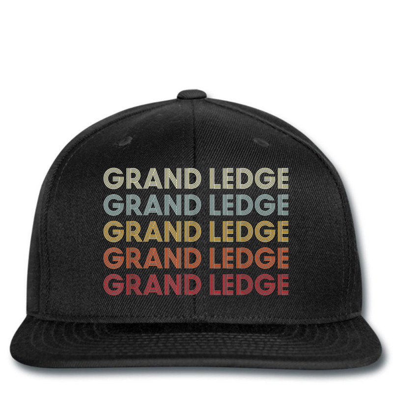 Grand Ledge Michigan Grand Ledge Mi Retro Vintage Text Printed Hat | Artistshot