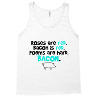 Bacon  Red Tank Top | Artistshot