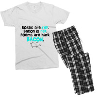 Bacon  Red Men's T-shirt Pajama Set | Artistshot