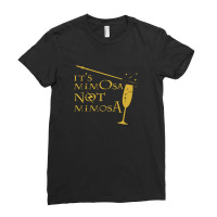 It's Mimosa Not Mimosa Ladies Fitted T-shirt | Artistshot