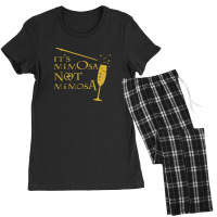 It's Mimosa Not Mimosa Women's Pajamas Set | Artistshot