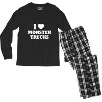 Monster Trucks Men's Long Sleeve Pajama Set | Artistshot