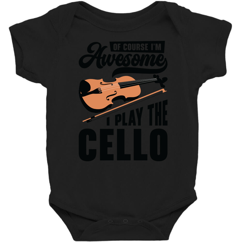 Music Cello Instrument Classical Music Cellist-8ytzg Baby Bodysuit | Artistshot