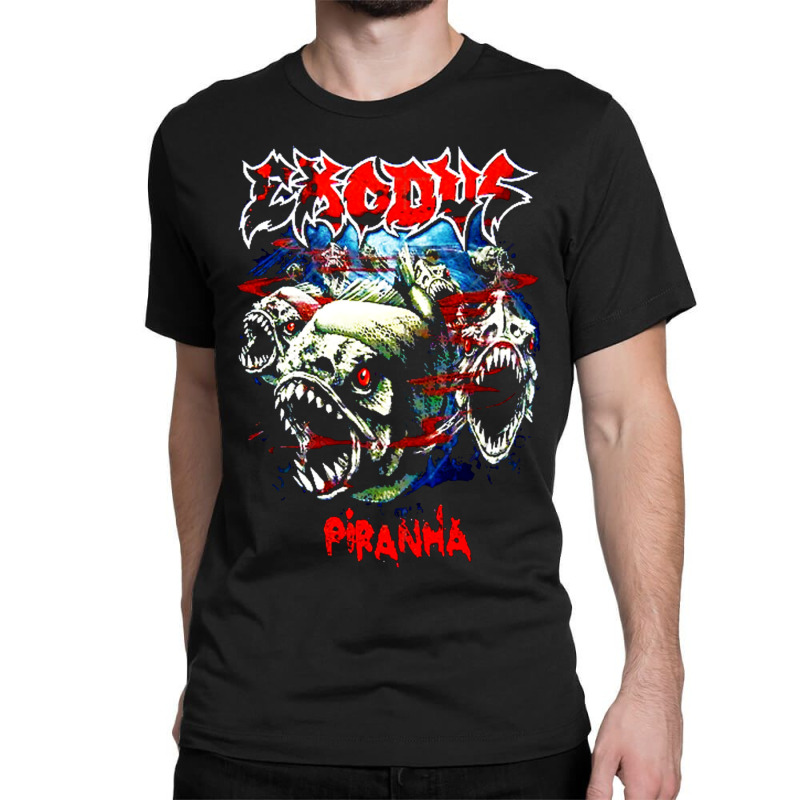 Piranha Ex Odus Art Nongki99 Classic T-shirt | Artistshot