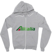 Alitalia Zipper Hoodie | Artistshot