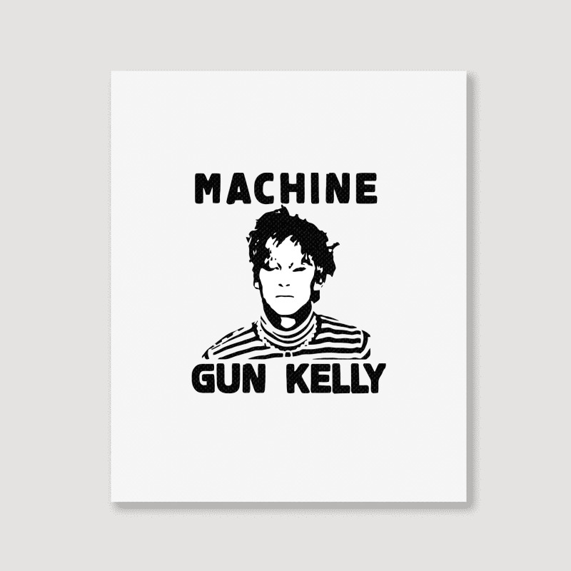 Machine Gun, Kelly Portrait Canvas Print | Artistshot