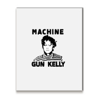 Machine Gun, Kelly Metal Print Vertical | Artistshot