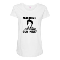 Machine Gun, Kelly Maternity Scoop Neck T-shirt | Artistshot