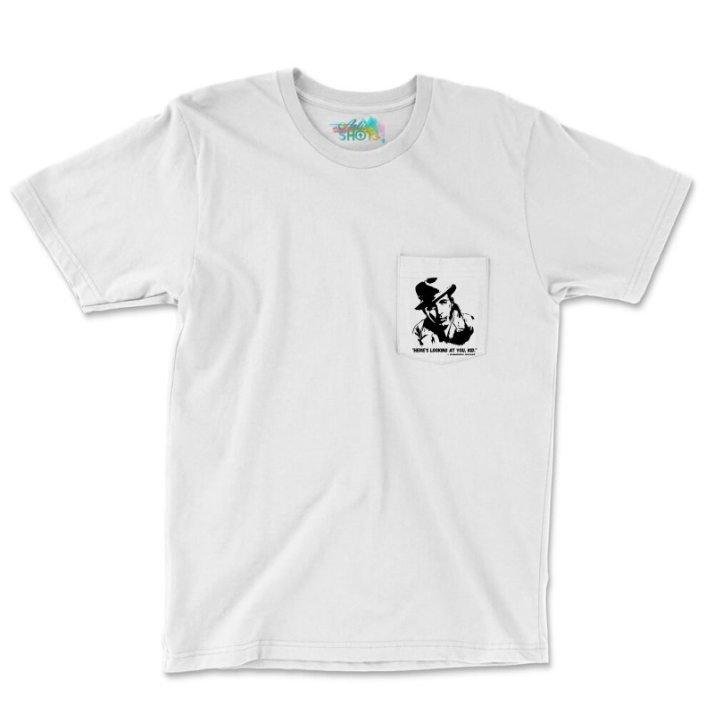 Humphrey Bogart Pocket T-Shirt by cm-arts | Artistshot