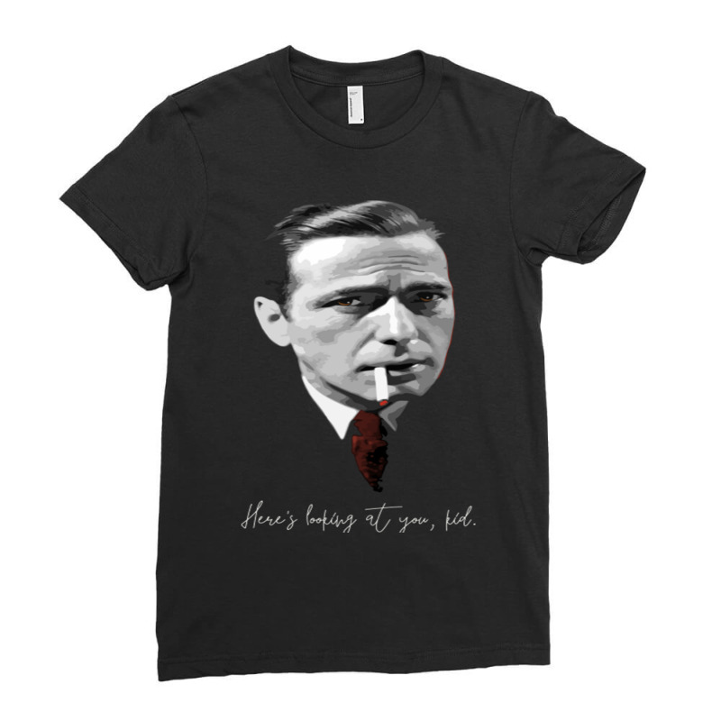 Bogart Bogart   Looking At You Kid Ladies Fitted T-Shirt by cm-arts | Artistshot