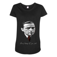 Bogart Bogart   Looking At You Kid Maternity Scoop Neck T-shirt | Artistshot