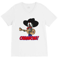 Best Uncle Pecos Crambone V-neck Tee | Artistshot