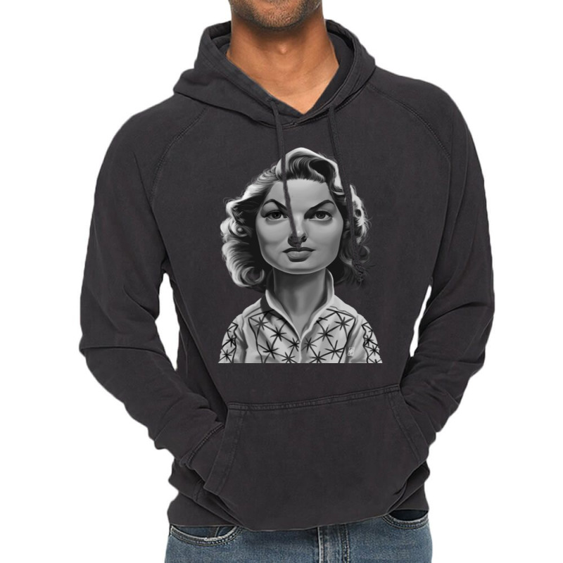 Ingrid Bergman Vintage Hoodie by cm-arts | Artistshot