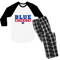 Blue Cheese Buffalo Men's 3/4 Sleeve Pajama Set | Artistshot