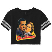 Vintage Retro Casablanca Movie 40s 1942 American Romantic Drama Film M Scorecard Crop Tee | Artistshot